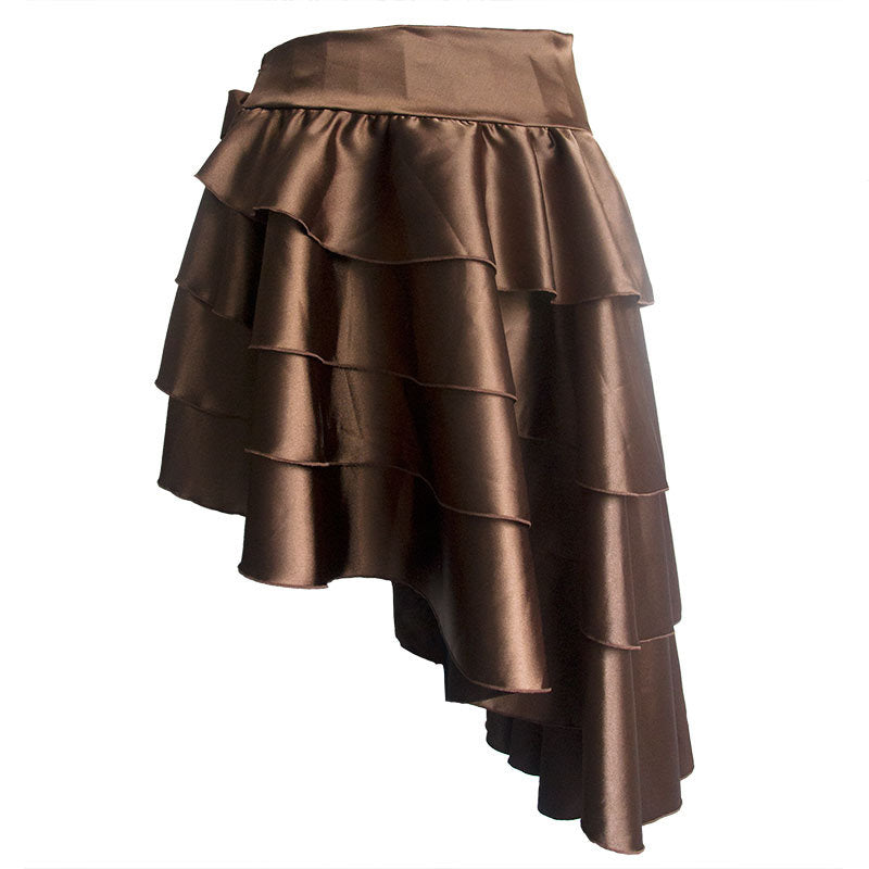 Punk Gothic Pirate Irregular Skirt – Caribbean Dark