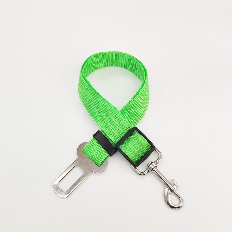 Adjustable Pet Car Safety Belt — Dog Seat Belt Tether