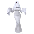 Ghost Girl Halloween Cosplay Dress | Cute Lace Long Sleeve Costume