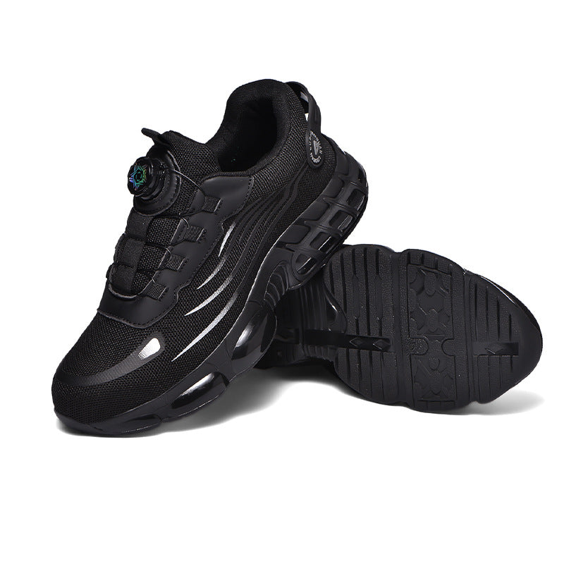 Steel Toe Safety Work Shoes | Breathable Mesh, Puncture-Resistant, EU 36–49