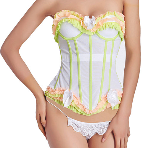 Corset Gothic Bustier Waist Trainer sexy lingerie bodysuit modeling strap butt lifter shapewear Slimming Underwear Corselet