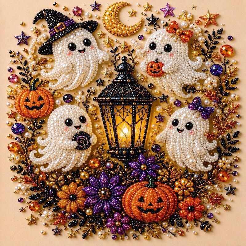 Halloween Diamond Art Gem Painting Kit