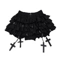 Gothic Puff Bubble Mini Skirt