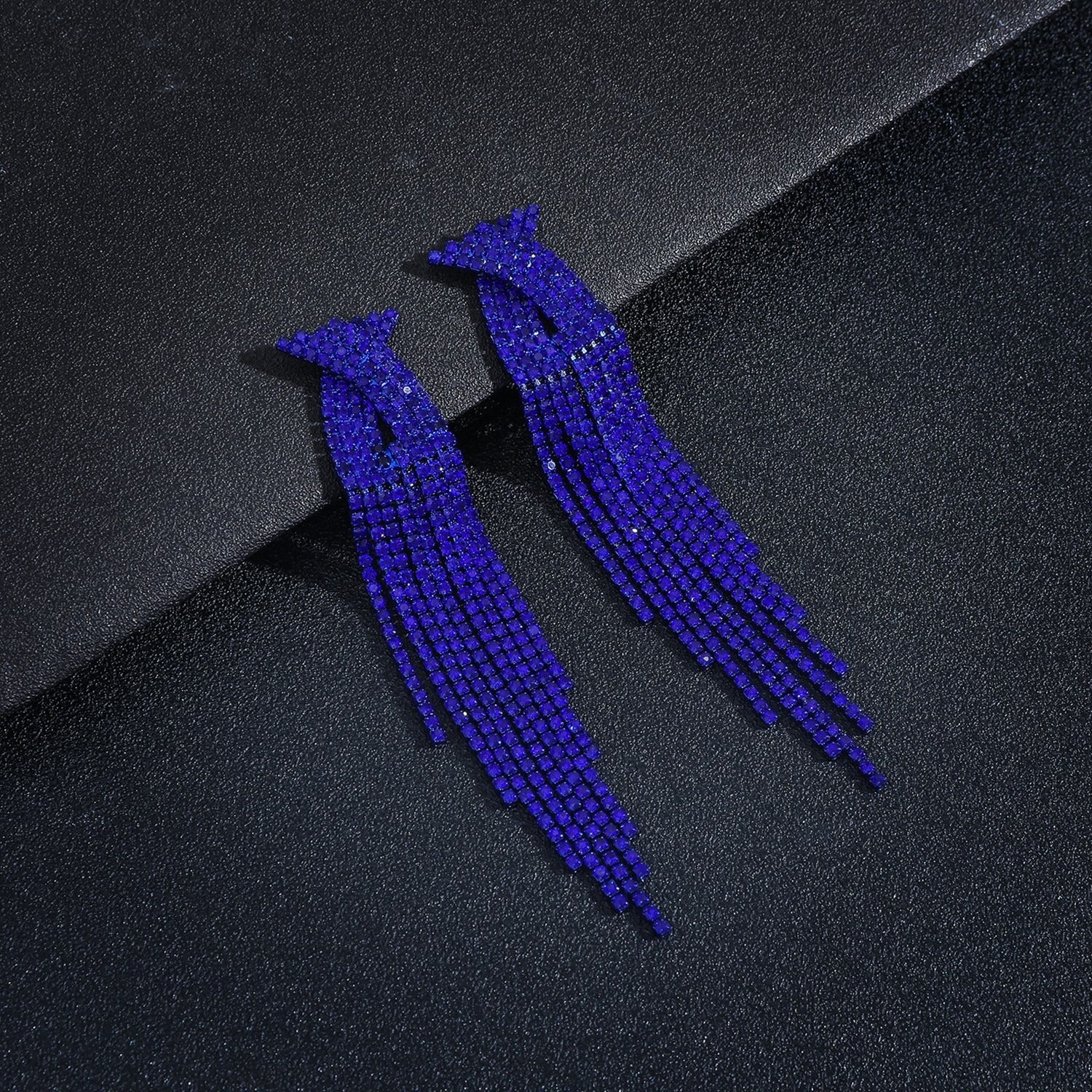Jewelry Women's Earrings Stud Earrings Glass Rhinestone Claw Chain