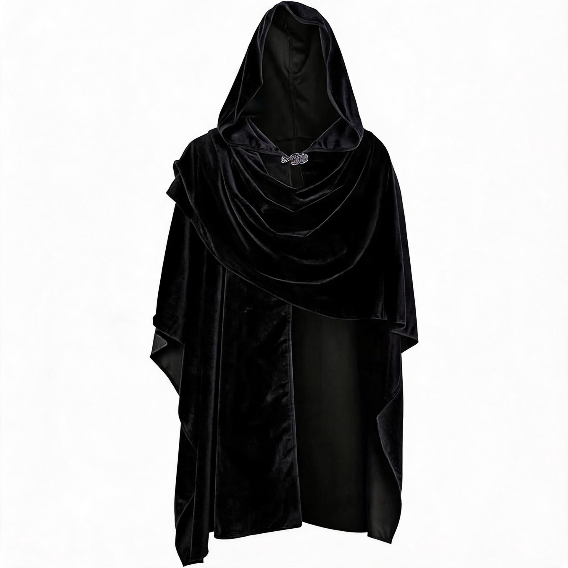 Medieval Knight Cosplay Cape | Gothic Halloween Renaissance Cloak in Wool or Fleece