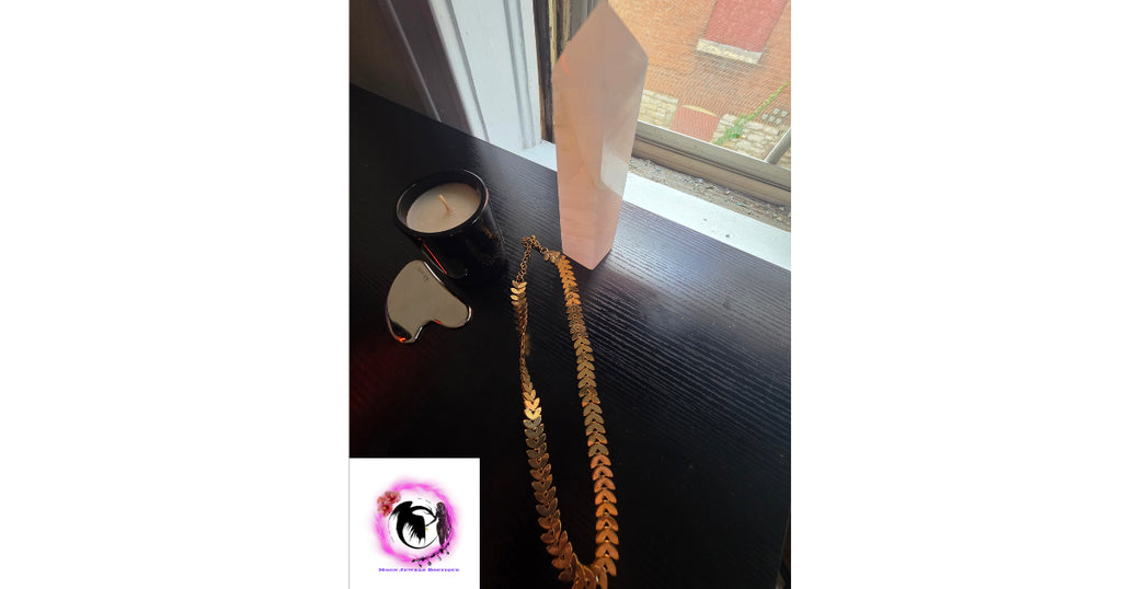 Vintage Golden Chevron Scale Statement Necklace