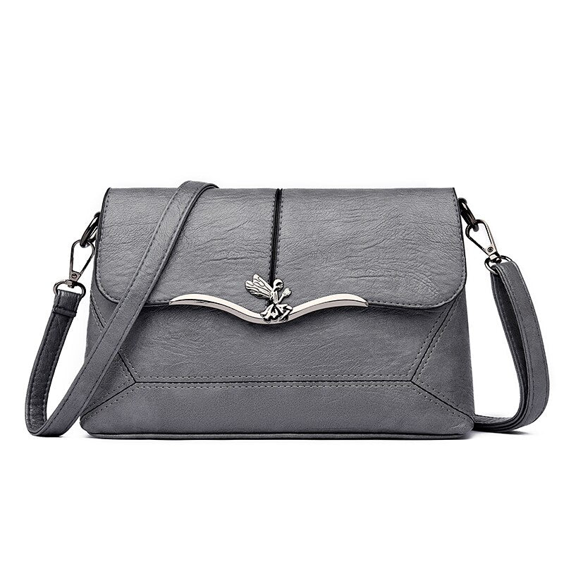 Soft Leather Tote & Crossbody Shoulder Bag | Women's Fashion Handbag | 7 Colors