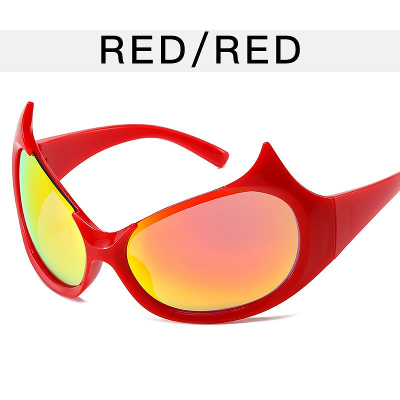 Alien Demon Sunglasses | Futuristic Hip Hop Shades | 6 Colorways