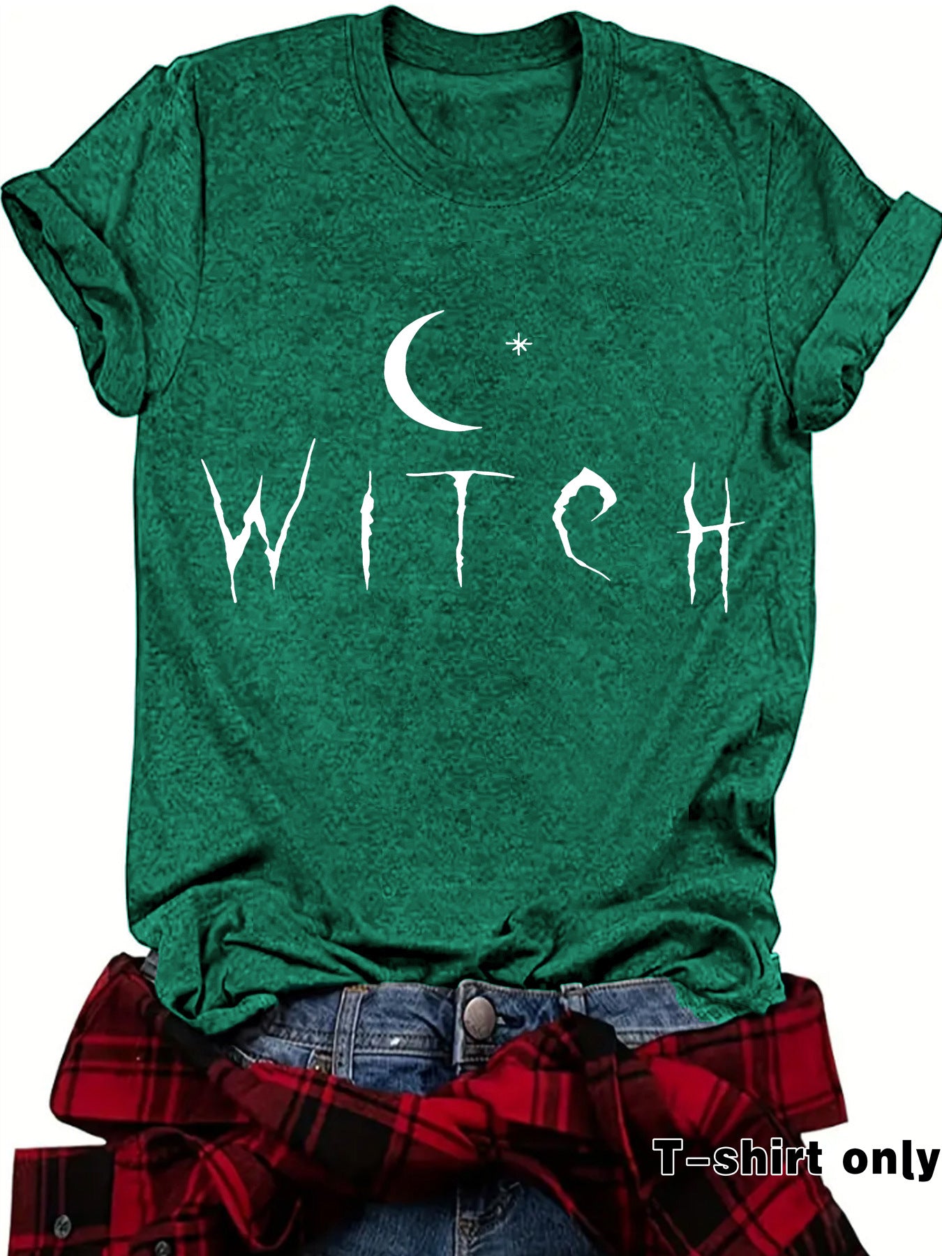 🌙 Witch Moon Graphic Print Tee