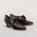 Hollow-Out Lace-Up Heeled Shoes | Faux Fur, Wide Sizes 35–43