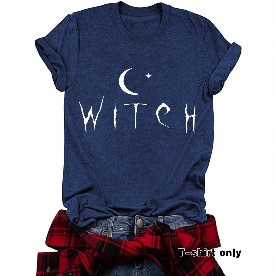 🌙 Witch Moon Graphic Print Tee
