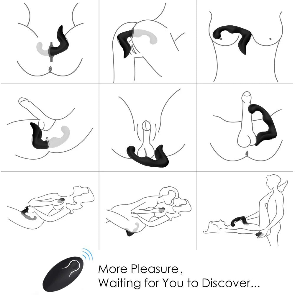 Remote Control Prostate Massager