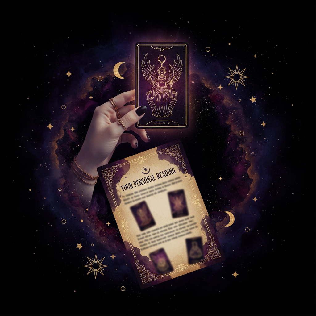 Tarot Reading Digital Mockup